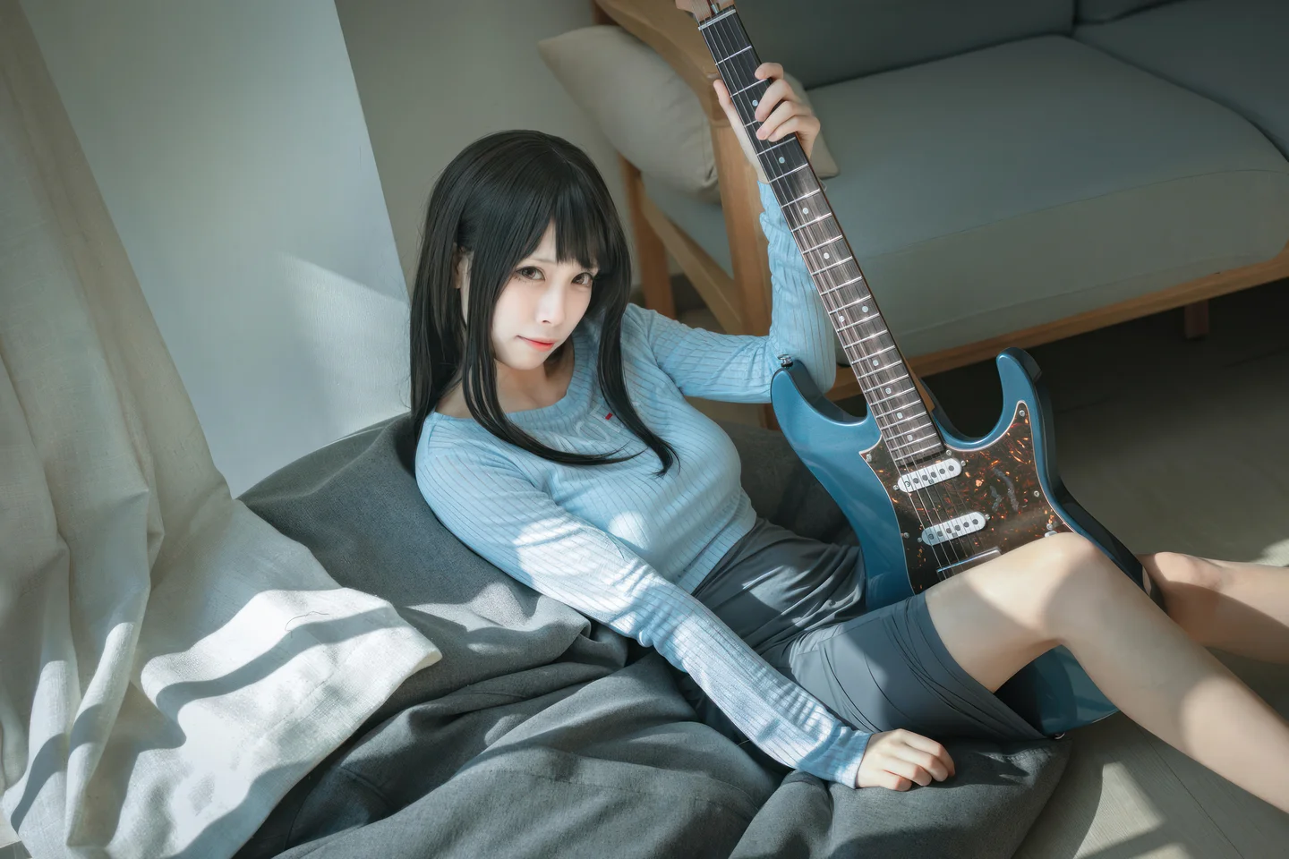 三無人型 - No.013 吉他妹妹 [24P-223MB] tg@simisebaisi 【丝足阁】017.webp